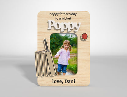 Dad Fridge Photo Magnet SVG Bundle Laser Cut File for xTool and LightBurn