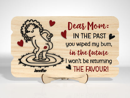 Funny Mom Wooden Sign SVG Bundle for Glowforge and xTool