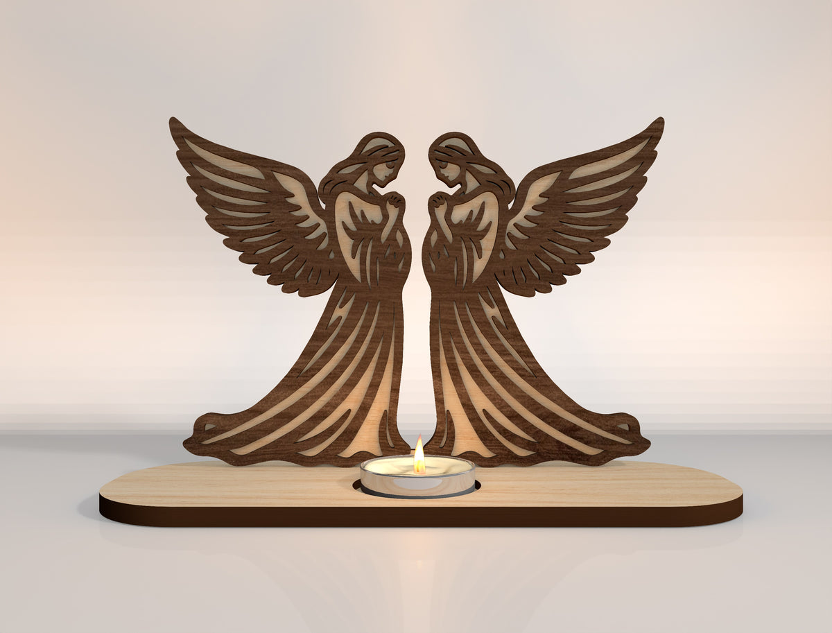 Christmas Nativity Candle Holder SVG Bundle 9