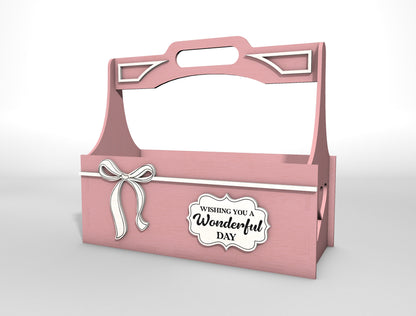 3D Flower Gift Box SVG Bundle Mother's Day for LightBurn and xTool