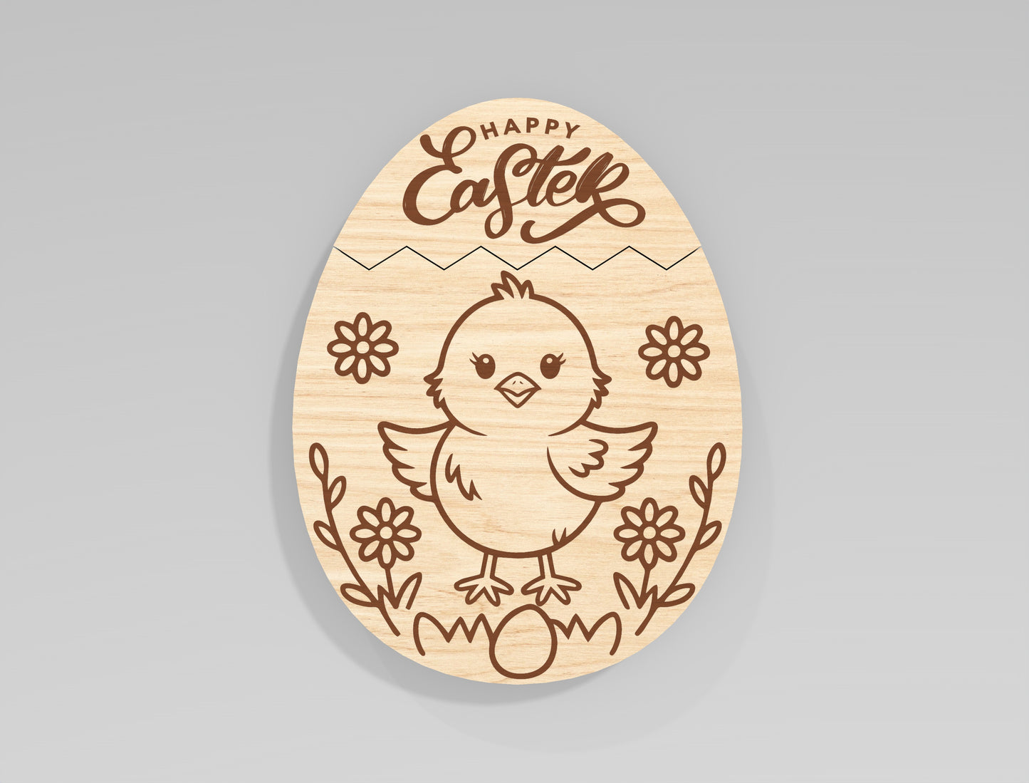 Easter Egg Money Holder SVG Bundle Laser Cut File | 9 Easter Egg Designs | Spring Gift Decor | Glowforge, xTool, LightBurn, etc.