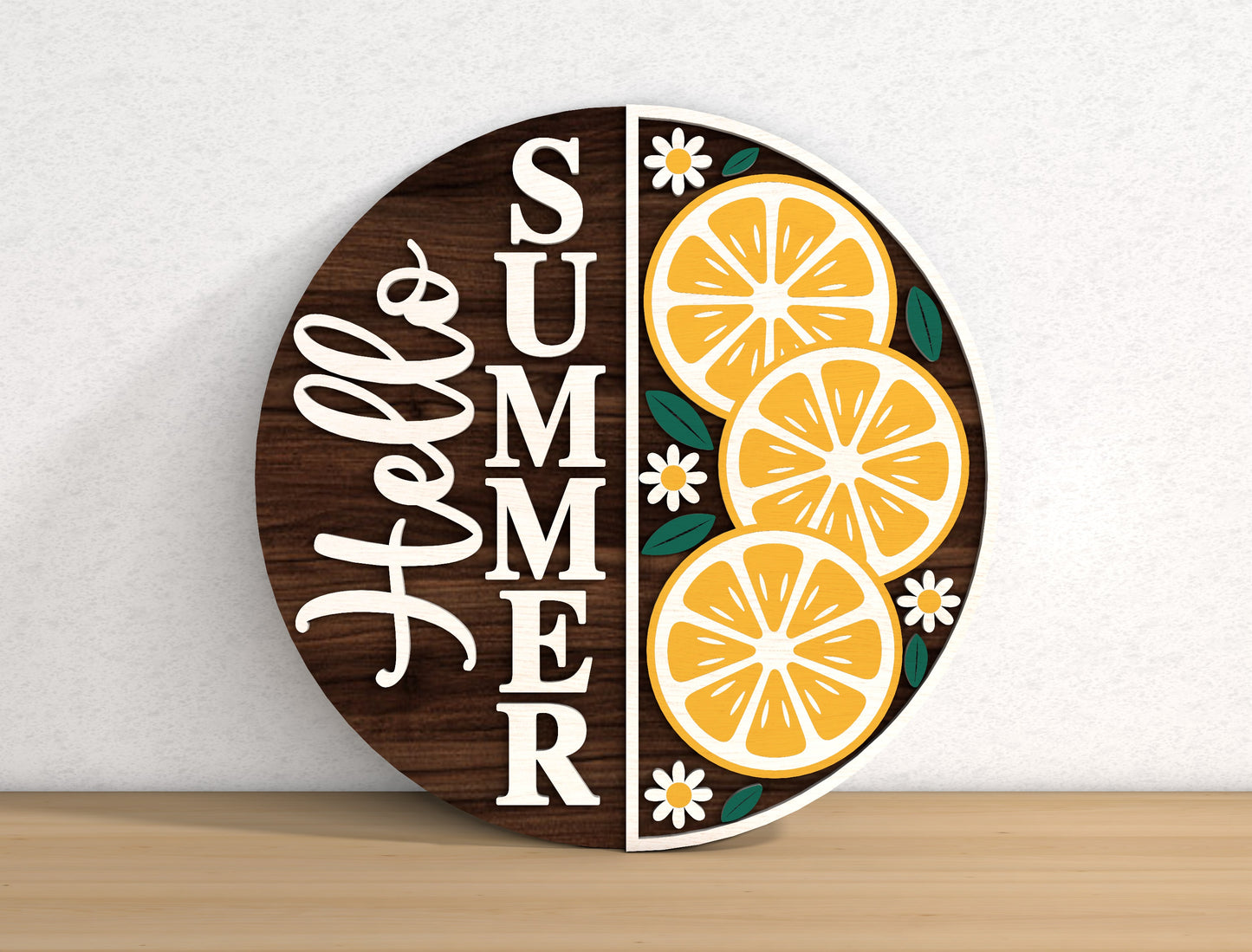 Fruit Summer Door Hanger SVG Bundle for xTool and Glowforge