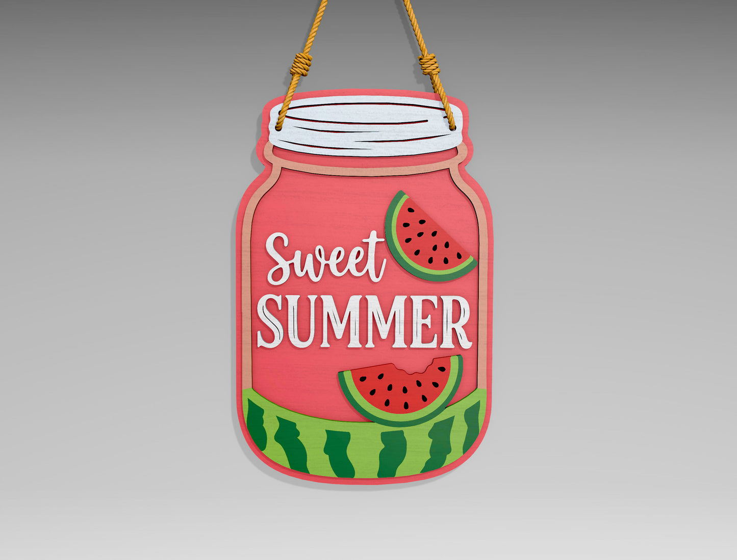 Mason Jar Summer SVG Bundle for Glowforge and LightBurn