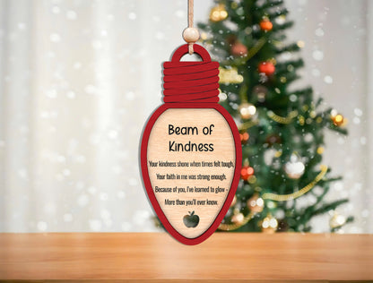 Teacher Appreciation Ornament SVG Bundle for Glowforge and LightBurn