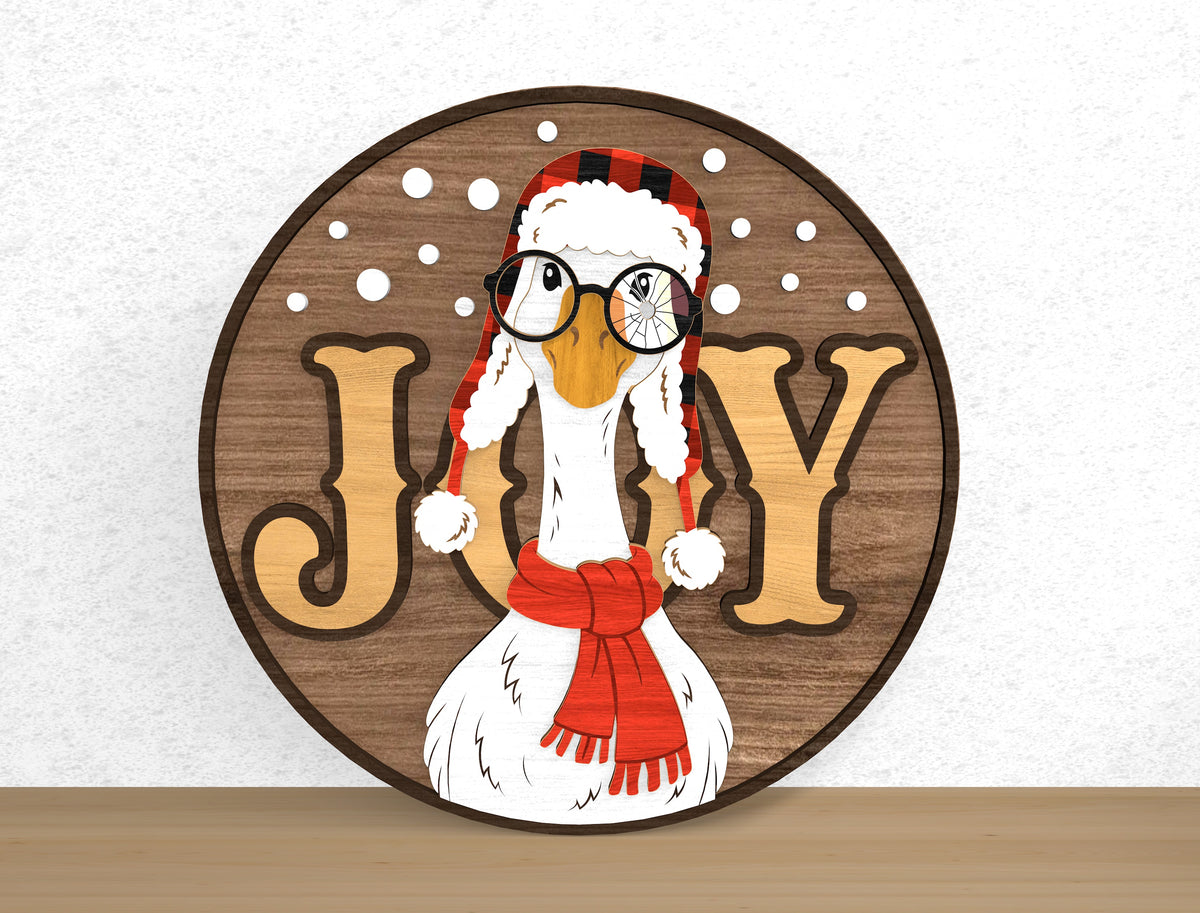 Christmas Rustic Door Hanger SVG Bundle Designs 9