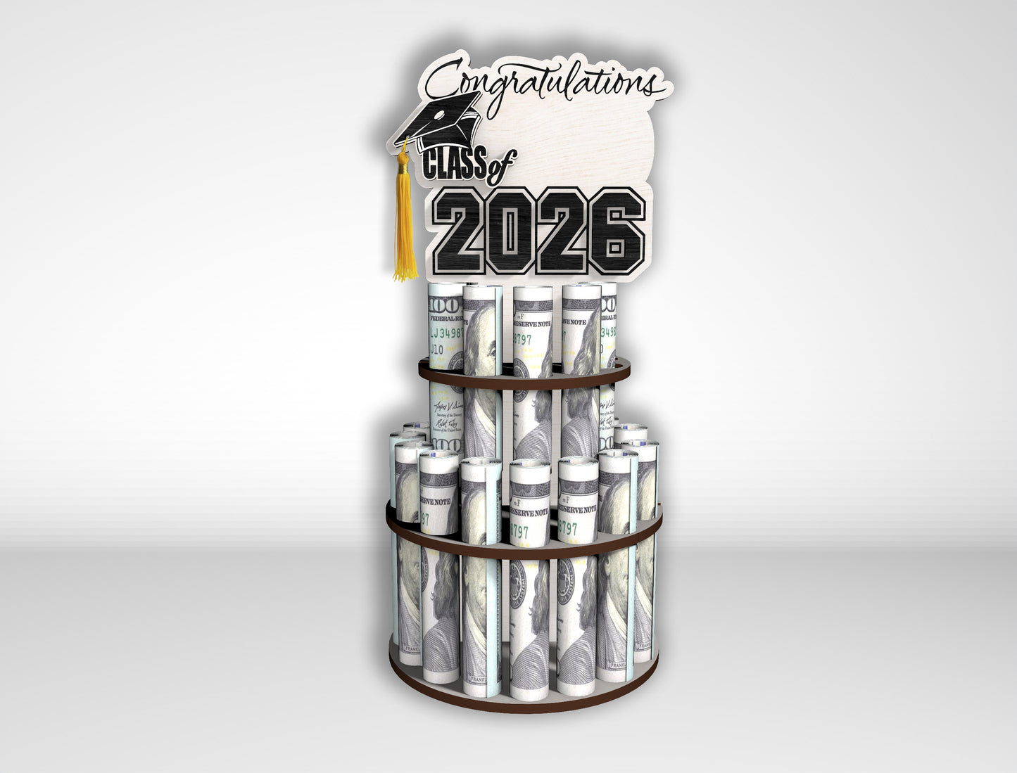 Graduation Money Cake SVG Bundle for xTool and LightBurn