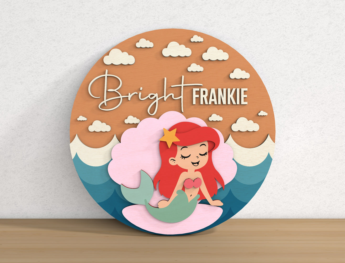 Personalized Baby Name SVG Bundle for Glowforge LightBurn