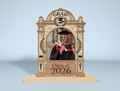 Graduation Photo Frame SVG Bundle Laser Cut File for LightBurn and xTool