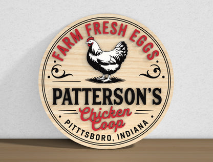 Farm Animal Welcome Sign SVG Laser Cut File for Glowforge and LightBurn