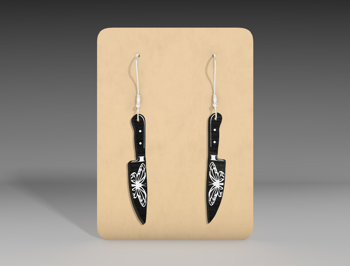 Halloween Horror Knife Earrings SVG Bundle 10 Designs for xTool LightBurn