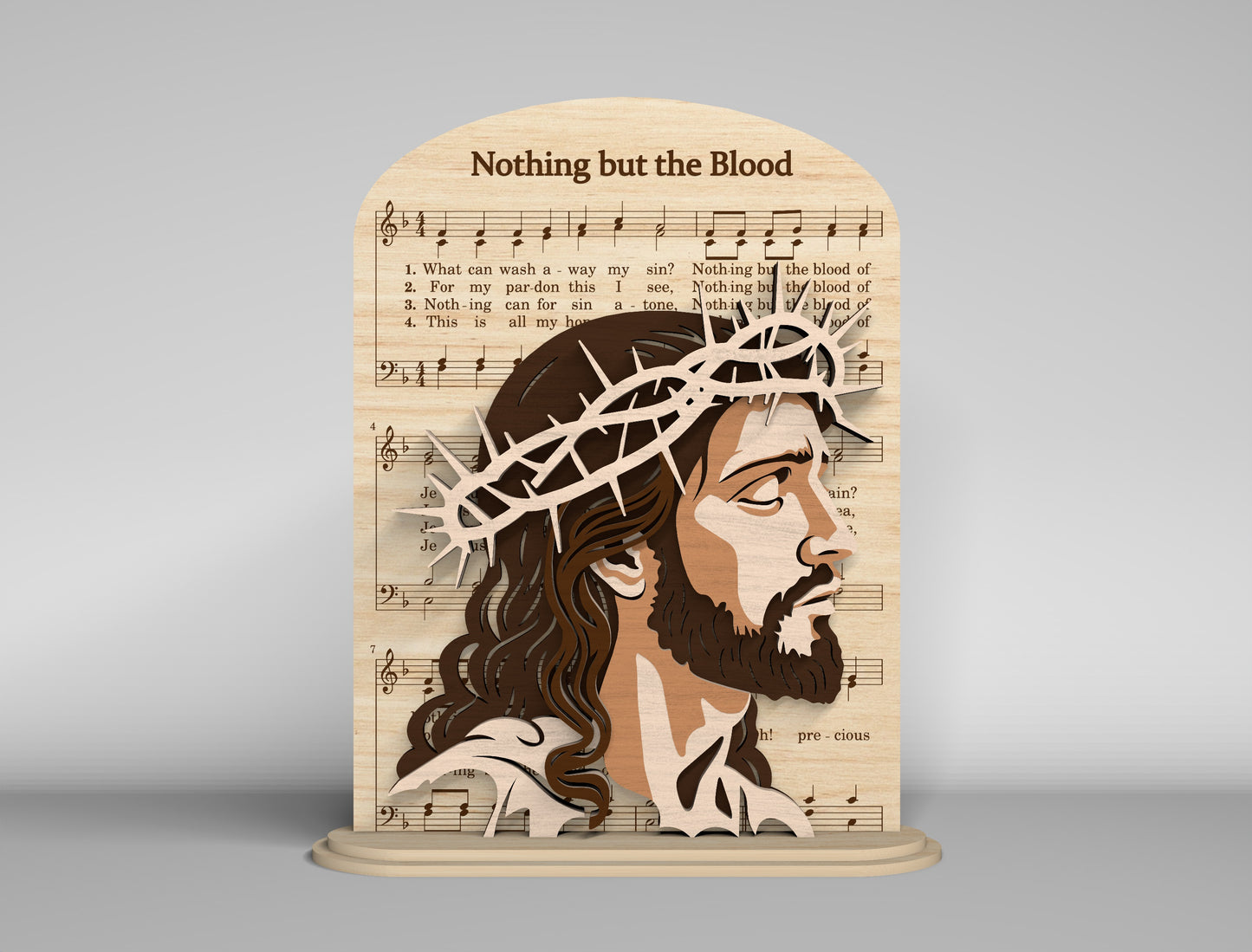 Easter Shelf Sitter SVG 9 Christian Easter Designs for LightBurn and Glowforge