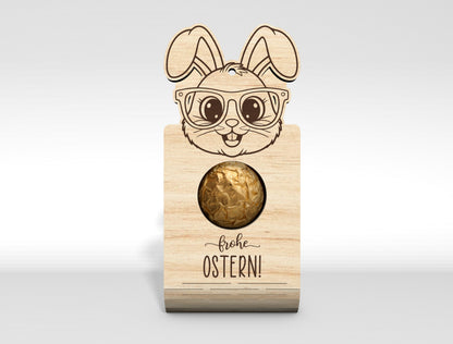 Easter Bunny Chocolate Holder SVG 9 Cute Designs for LightBurn and Glowforge
