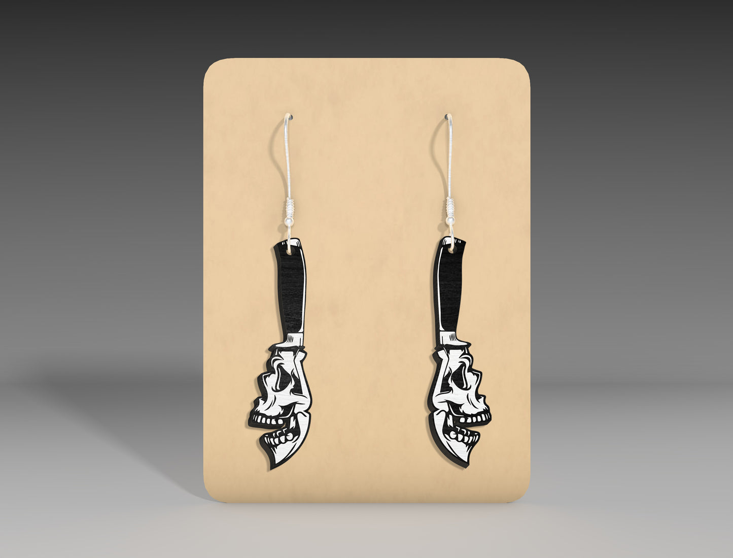 Halloween Horror Knife Earrings SVG Bundle 10 Designs for xTool LightBurn