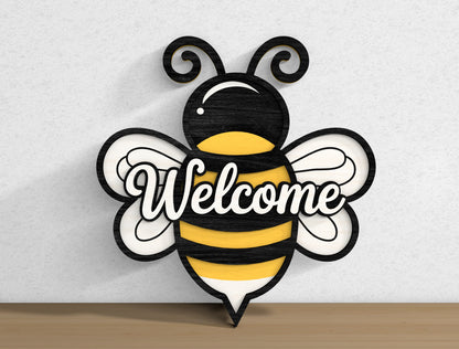 Butterfly Welcome Door Hanger SVG Bundle with 10 Tropical Designs for Glowforge