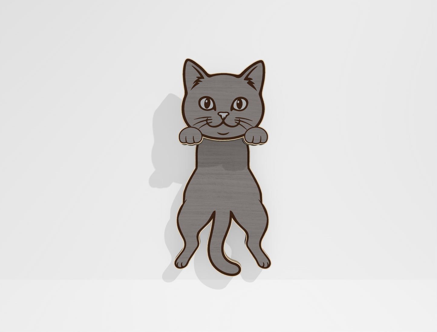 Moving Cat Magnet SVG Bundle for Glowforge and xTool