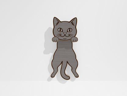 Moving Cat Magnet SVG Bundle for Glowforge and xTool