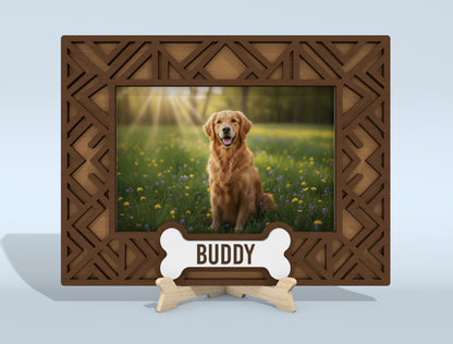 Pet Photo Frame SVG Bundle Laser Cut File for Glowforge and xTool