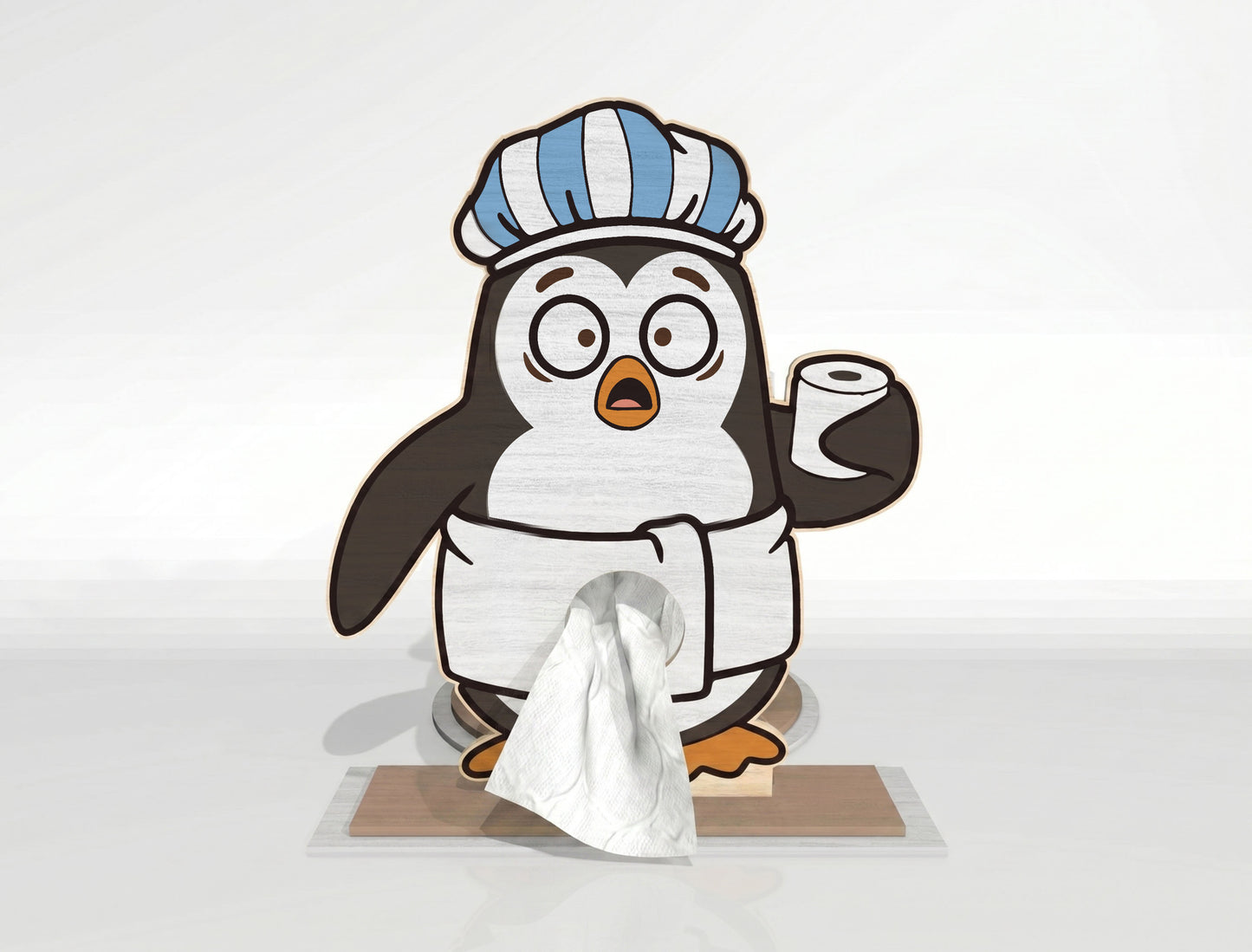 Animal Toilet Paper Holder SVG Bundle for Glowforge and xTool
