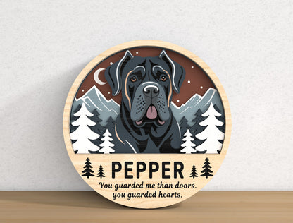 Dog Memorial Sign SVG Bundle for Glowforge, xTool, or LightBurn