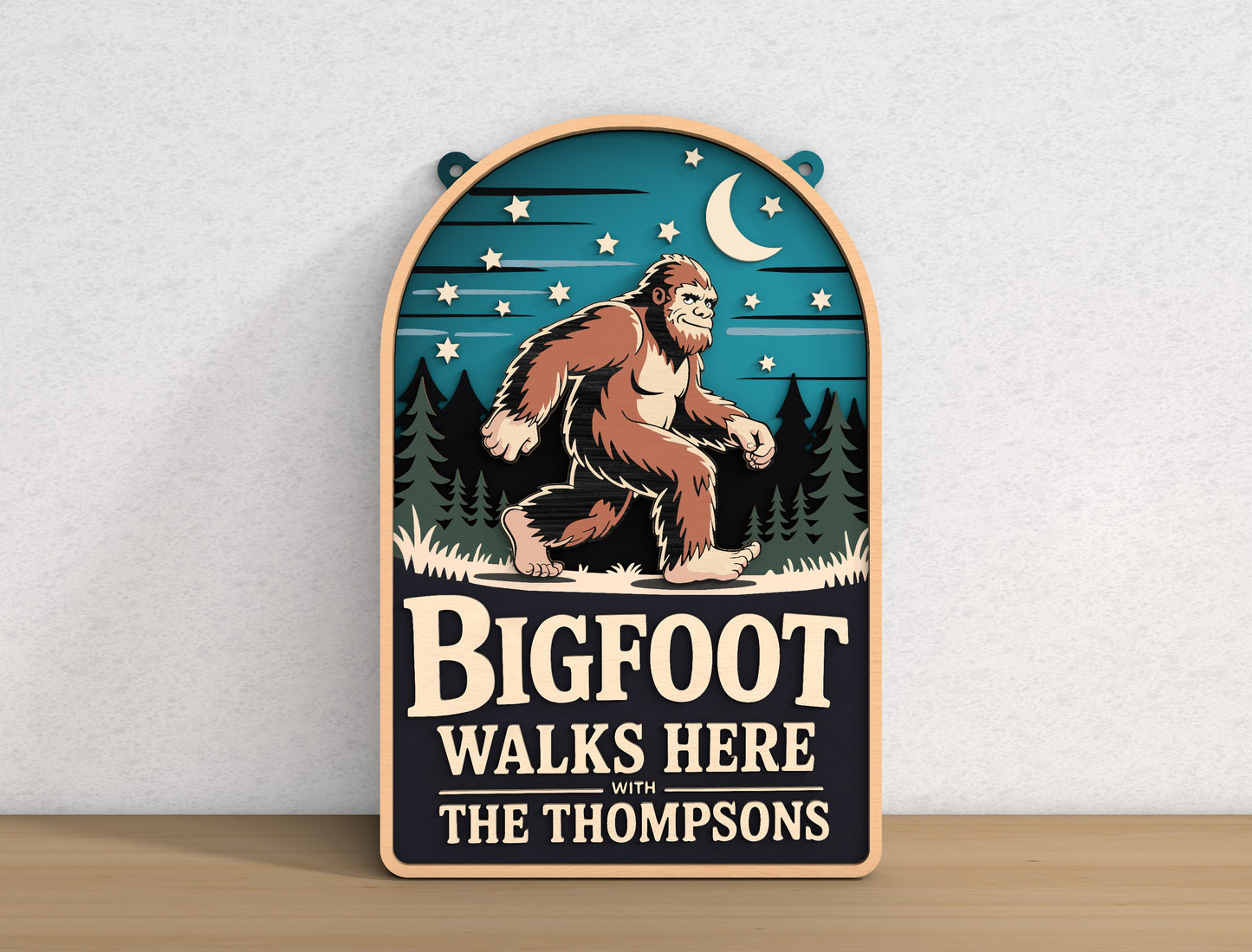 Personalized Campsite Sign SVG Bundle for xTool and Glowforge Users