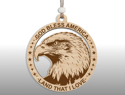 USA 250th Anniversary Ornament SVG Bundle for Glowforge