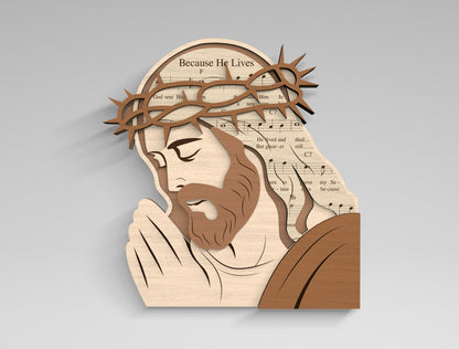 Jesus Crown of Thorns SVG 9 Christian Art Designs for Glowforge and xTool