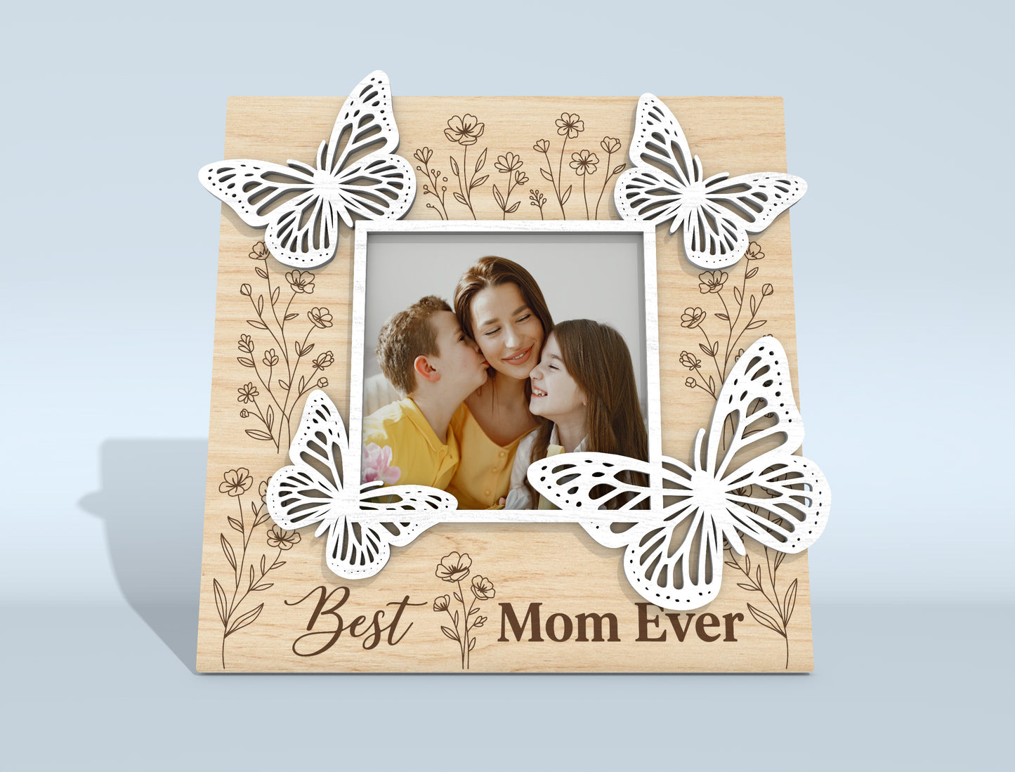 Intricate Pattern Photo Frame SVG Bundle Mother's Day for Glowforge