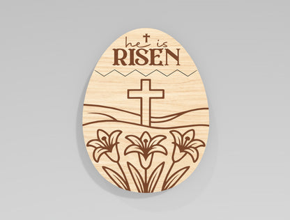 Easter Egg Money Holder SVG Bundle Laser Cut File | 9 Easter Egg Designs | Spring Gift Decor | Glowforge, xTool, LightBurn, etc.