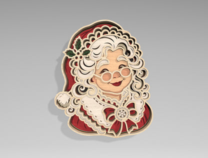 Christmas Character Wood Cutout SVG Bundle 10
