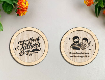 Round Wooden Sign SVG Bundle Laser Cut File for Glowforge