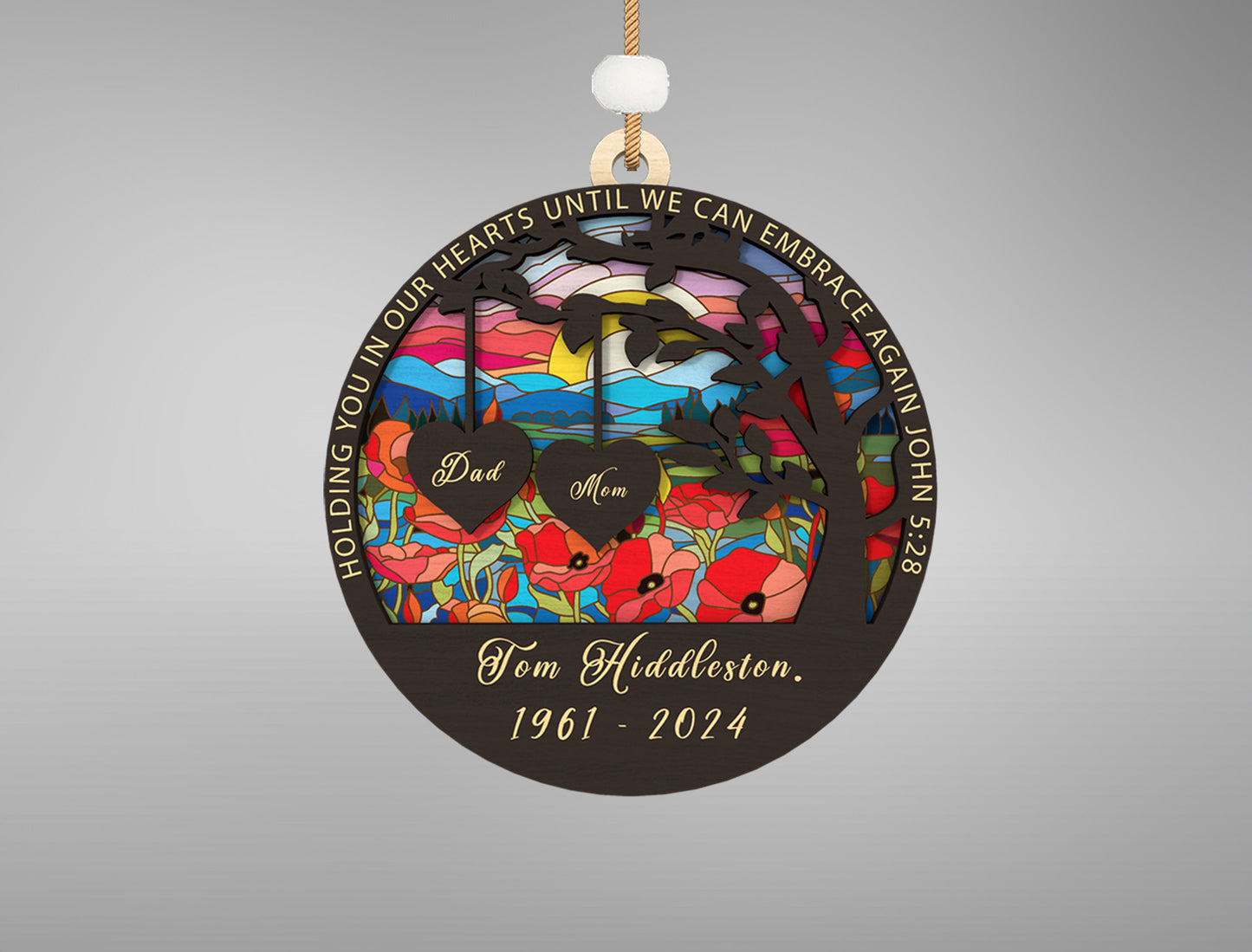 Family Memorial Ornament SVG Bundle for Glowforge and xTool