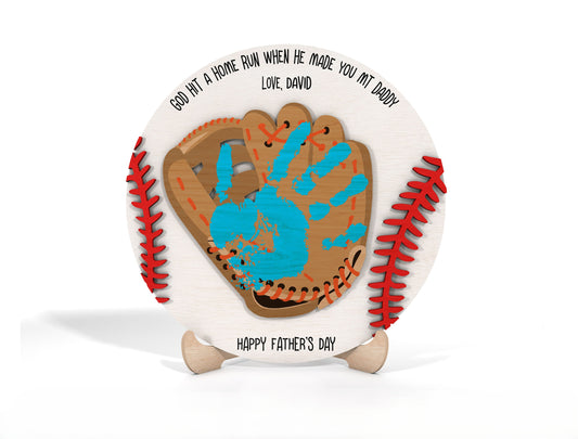 Sports Handprint Sign SVG Bundle for Glowforge Laser Cut