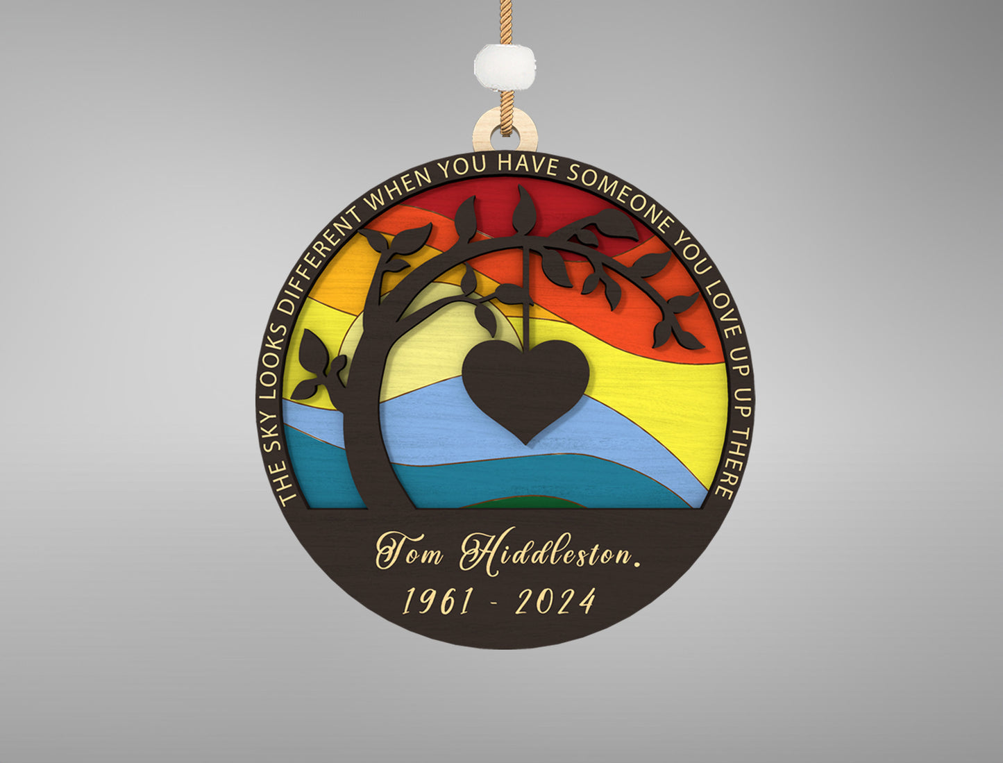Family Memorial Ornament SVG Bundle for Glowforge and xTool
