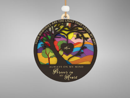 Family Memorial Ornament SVG Bundle for Glowforge and xTool
