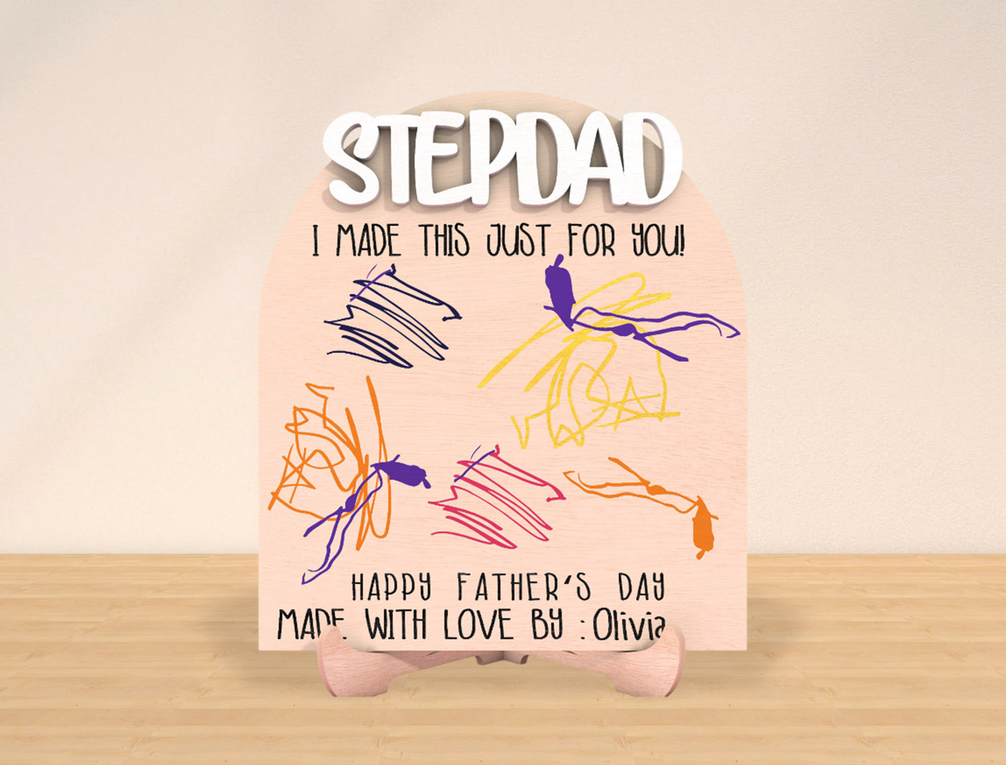 Father’s Day Drawing Sign SVG Laser Cut File for Glowforge and xTool