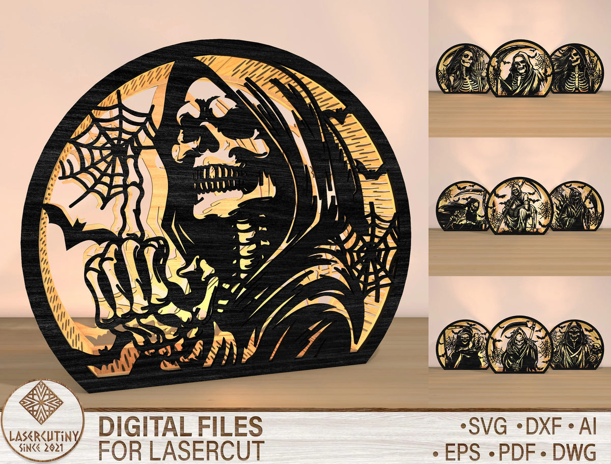 130+ Halloween Fall SVG Bundle Laser Cut Files