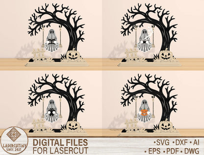 130+ Halloween Fall SVG Bundle Laser Cut Files