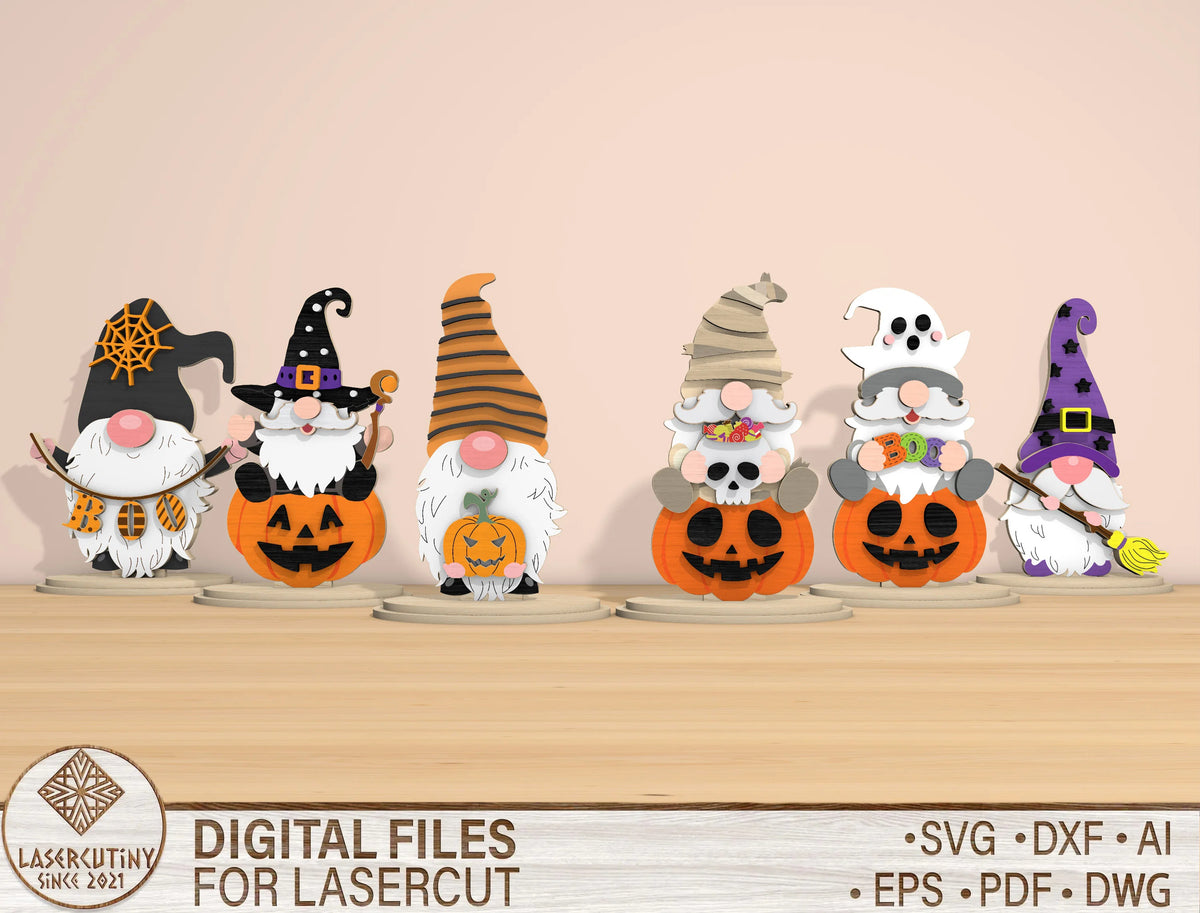 130+ Halloween Fall SVG Bundle Laser Cut Files
