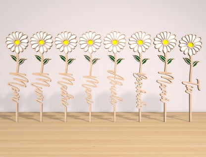 Flower Gift Box Laser Cut File Bundle | Mom Floral Keepsake Box | Multilayer Wooden Design | Glowforge, xTool, LightBurn, etc.