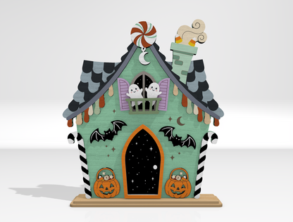 Halloween Shelf Sitter SVG Bundle for Glowforge xTool LightBurn 5 Designs