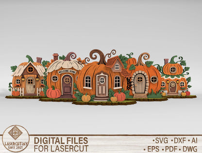 130+ Halloween Fall SVG Bundle Laser Cut Files