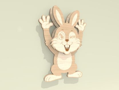 Animal Magnets SVG Bundle Laser Cut File for LightBurn and Glowforge