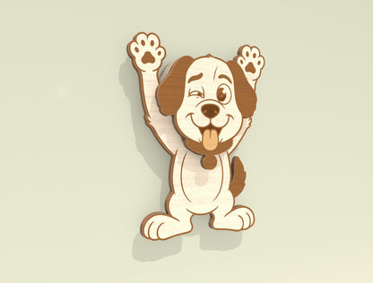 Animal Magnets SVG Bundle Laser Cut File for LightBurn and Glowforge