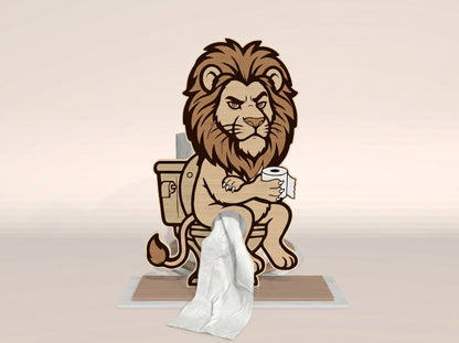 Animal Toilet Paper Holder SVG Bundle for Glowforge and xTool