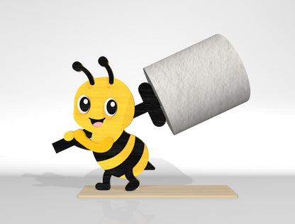 Animal Toilet Roll Holder SVG Bundle Laser Cut File for Glowforge and LightBurn