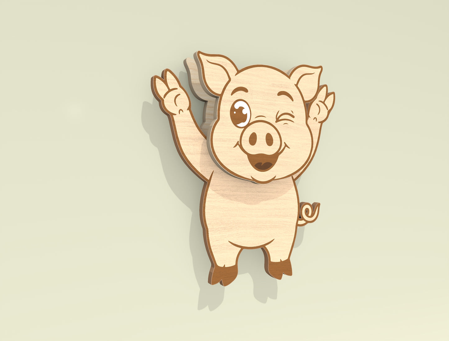 Animal Magnets SVG Bundle Laser Cut File for LightBurn and Glowforge