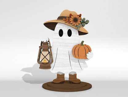 Fall Ghost SVG Bundle 10 Designs for Glowforge xTool LightBurn