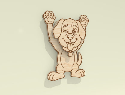 Kinetic Animal Fridge Magnets SVG Bundle for Glowforge and LightBurn