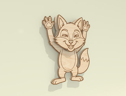 Kinetic Animal Fridge Magnets SVG Bundle for Glowforge and LightBurn