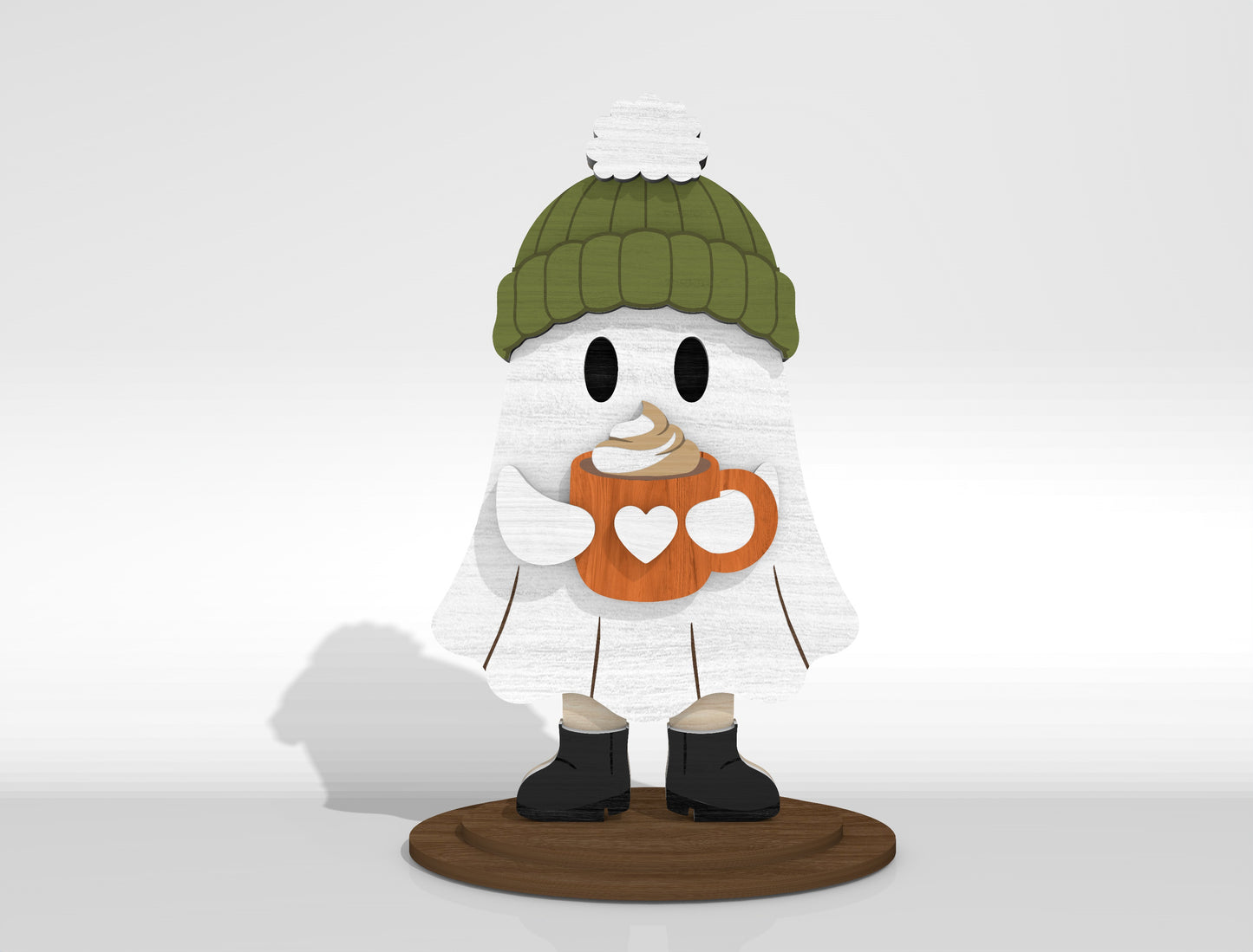 Fall Ghost SVG Bundle 10 Designs for Glowforge xTool LightBurn